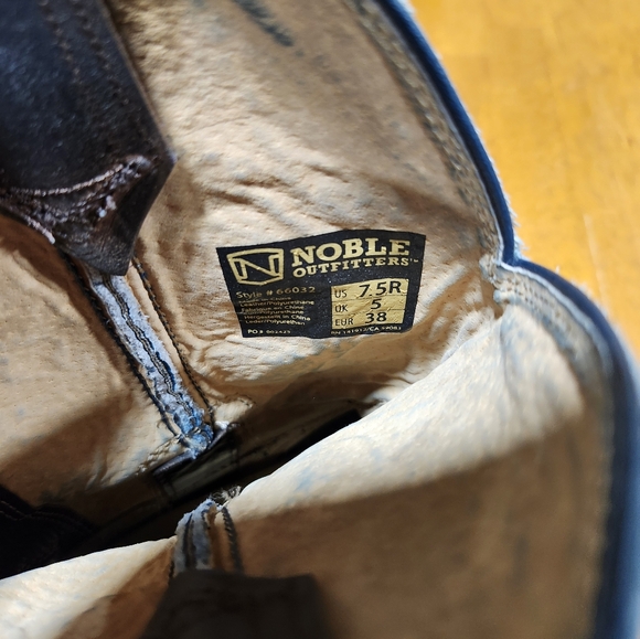 Noble Outfitters Square Toe Cowboy Boots Women's Size 7.5 - Picture 5 of 5